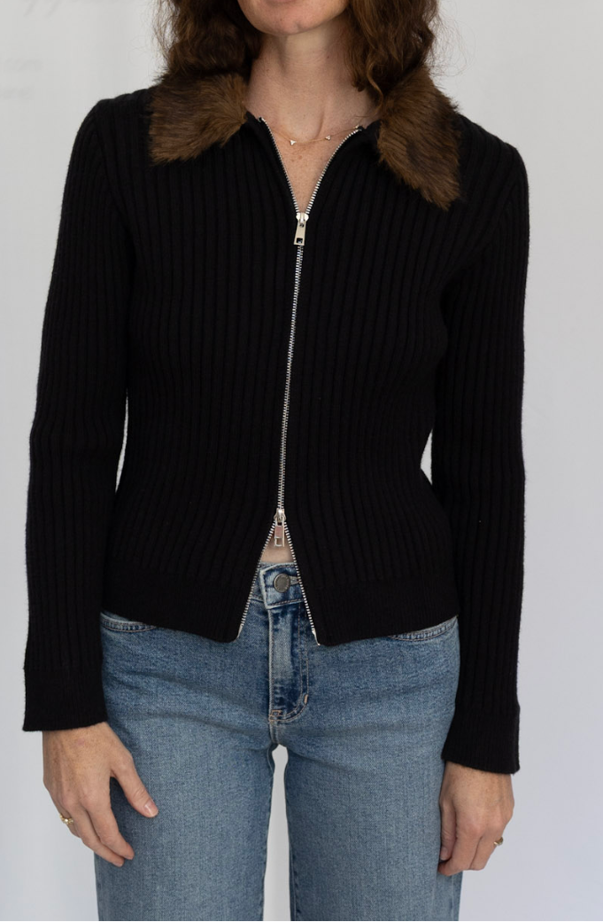 The Marin Faux Fur Jacket