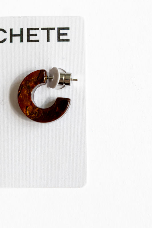 Muse Hoops in Bronze