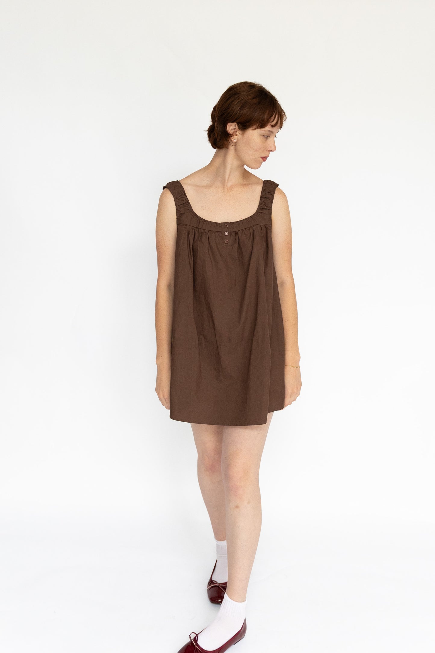 Finn Cotton Swing Mini Dress