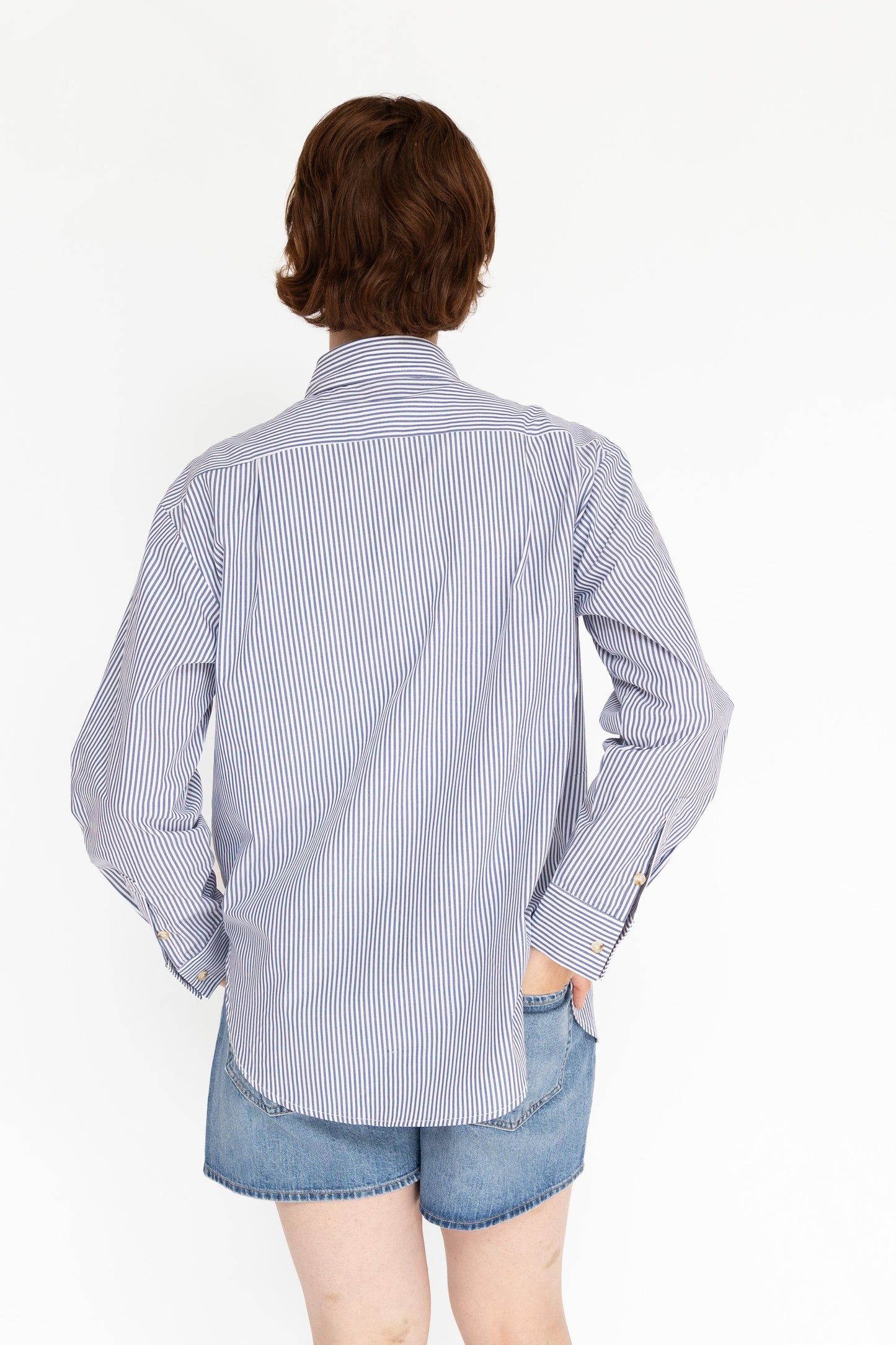 Delaney Striped Button Down