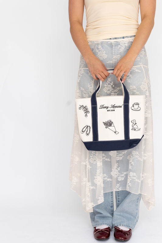 Darcy Embroidered Tote