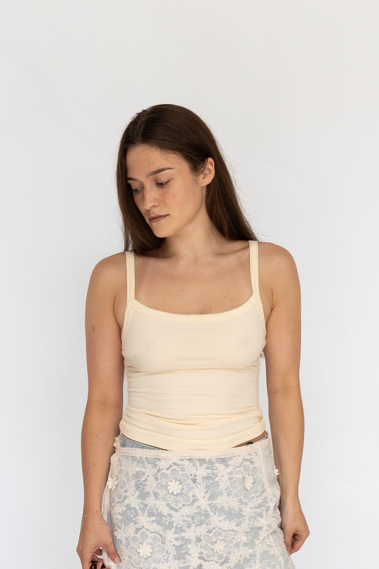 Jane Scalloped Tank