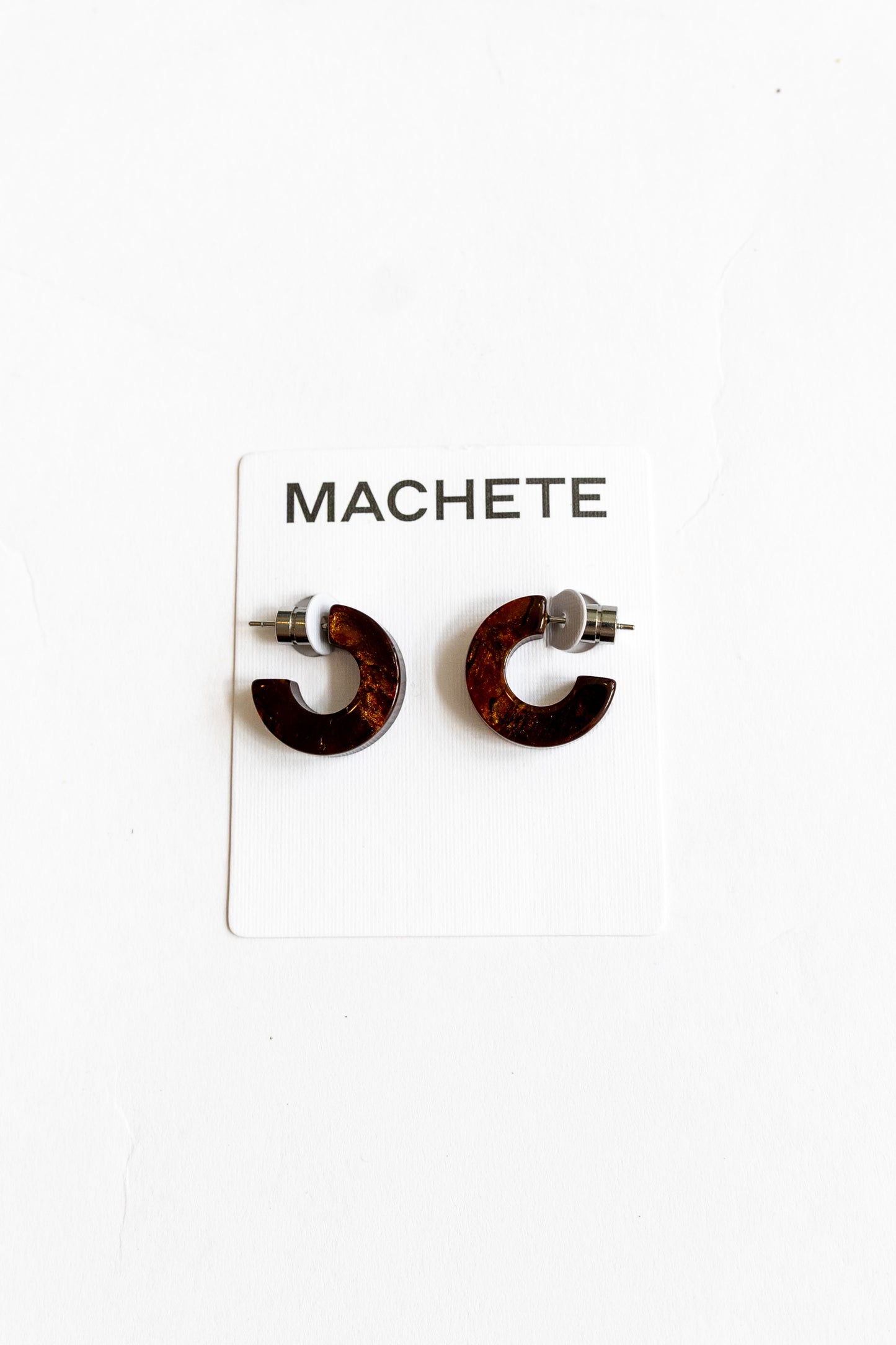 Muse Hoops in Bronze