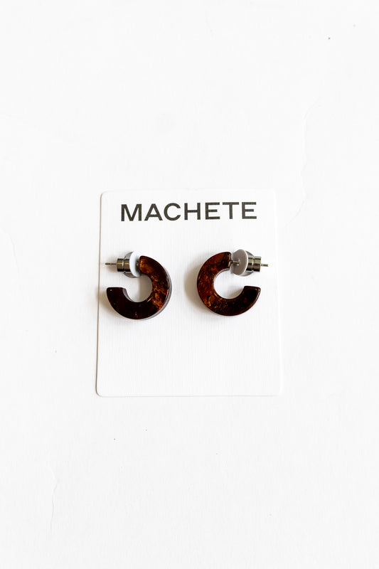 Muse Hoops in Bronze