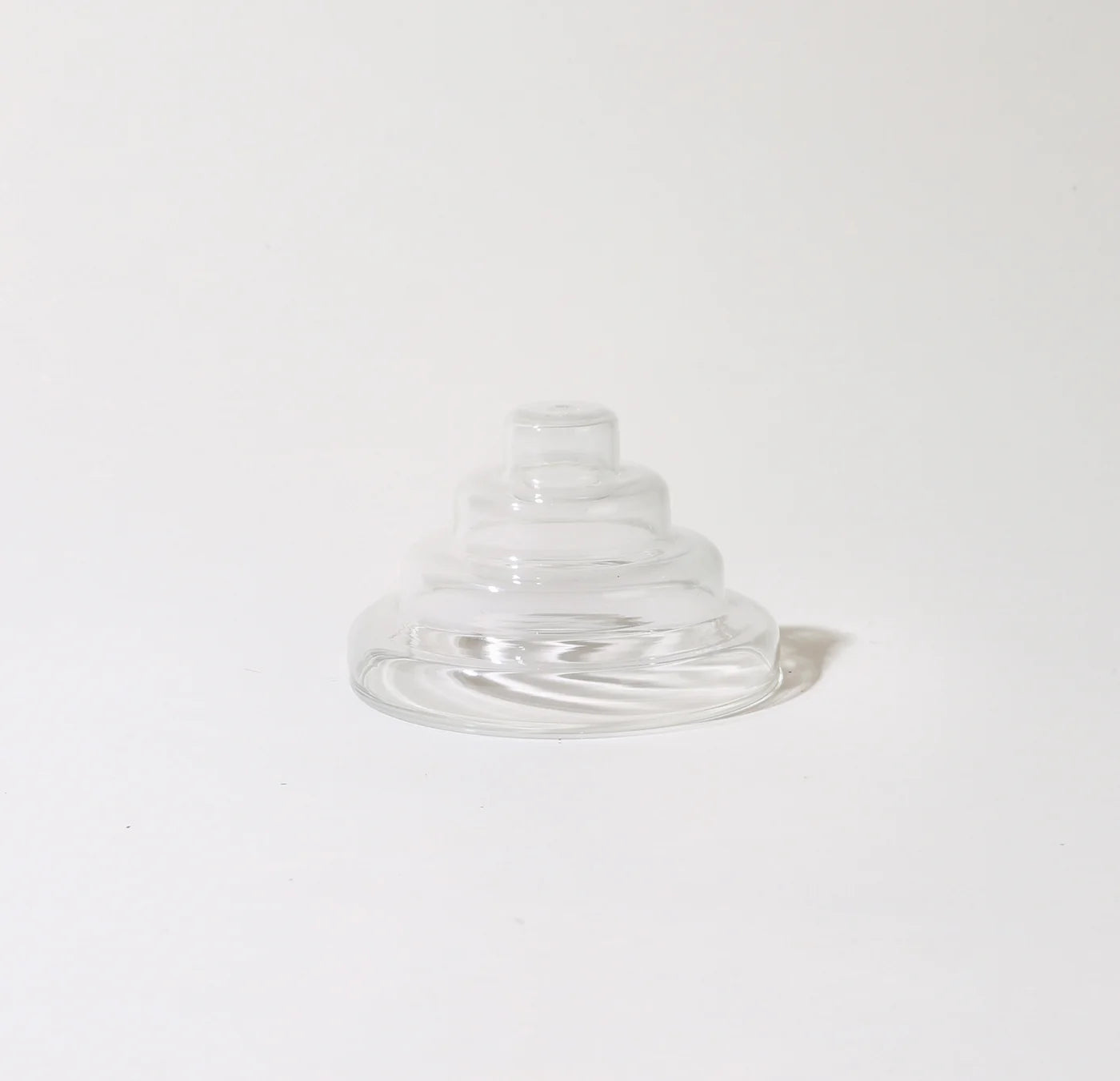 Glass Meso Incense Holder | Clear