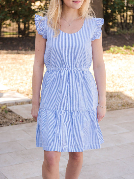 Women's Classic Tiered Short Dress