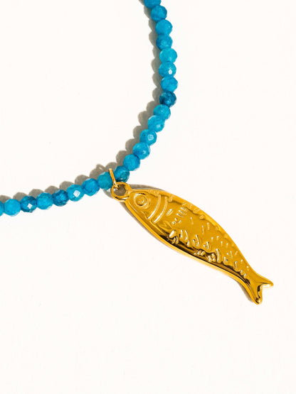 Fish Charm Necklace