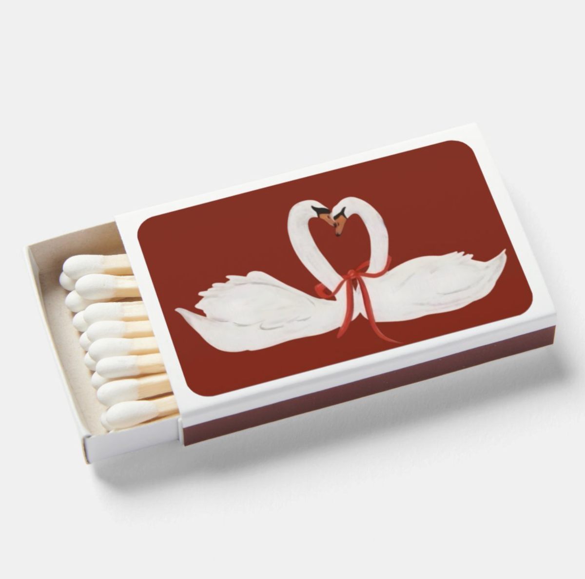 Swan Match Box