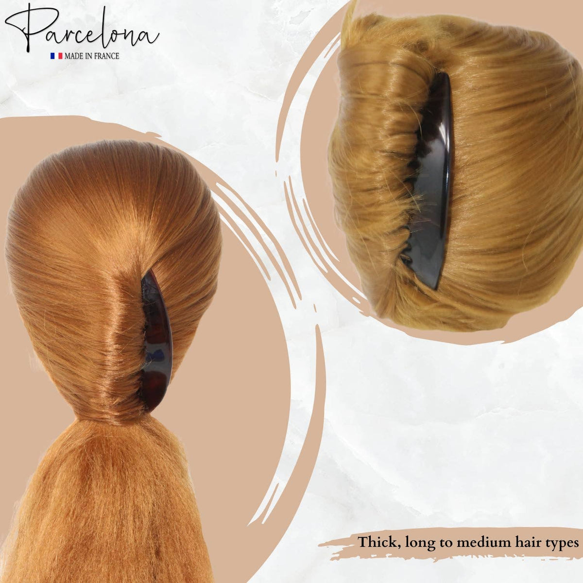 French Tapered Side Hair Comb (Large)