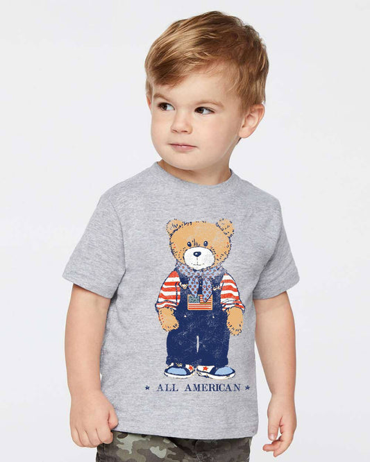 All American Bear Tee