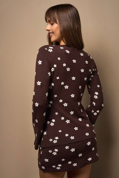 Myra Cardigan Skort Set