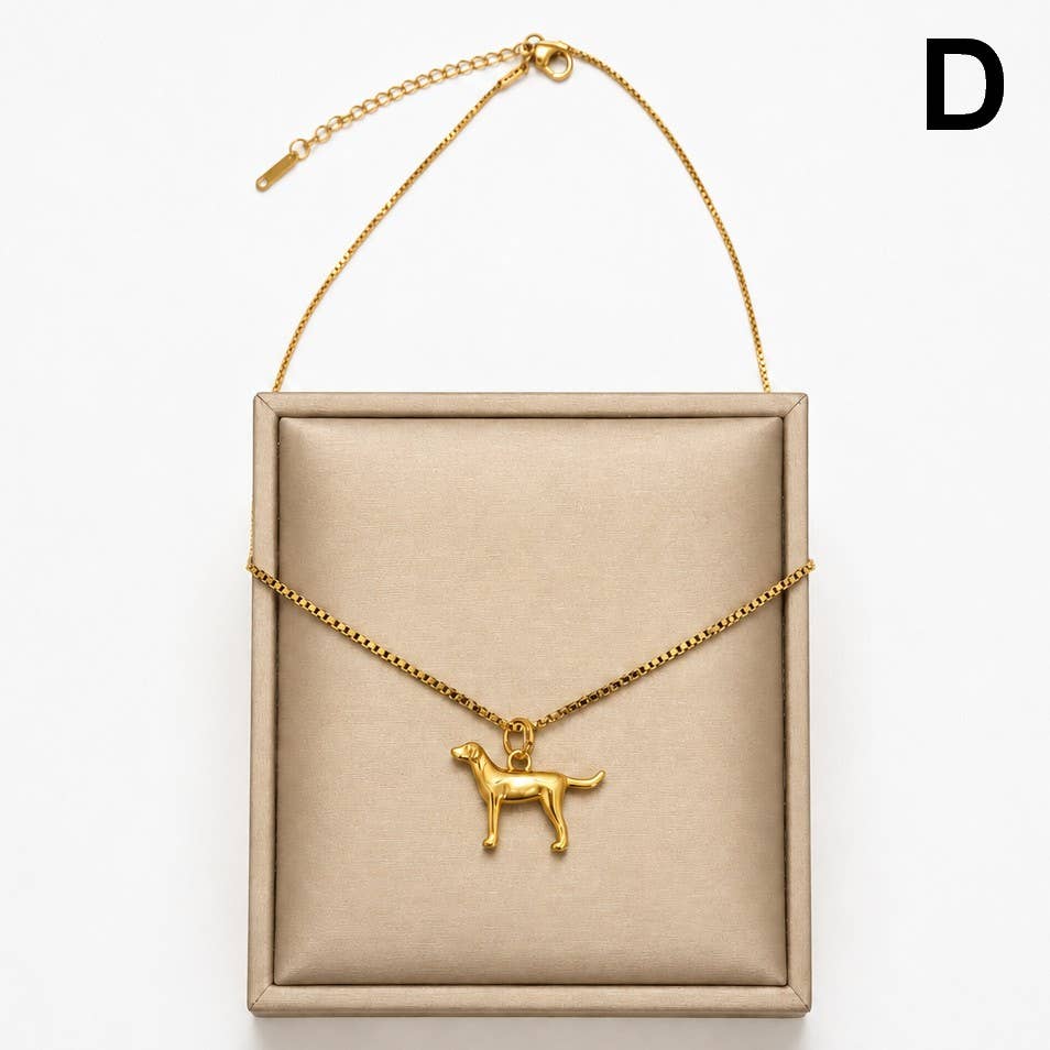 Dog Charm Necklace