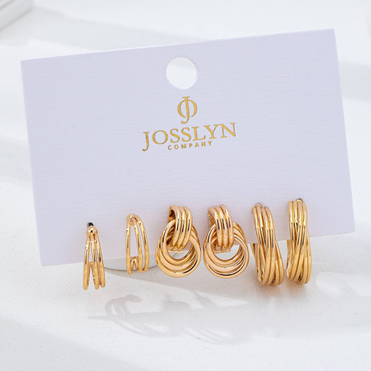 Multi Hoop Earring Set