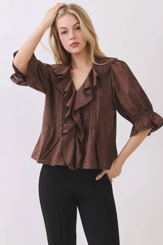 Alex Puff Sleeve Top