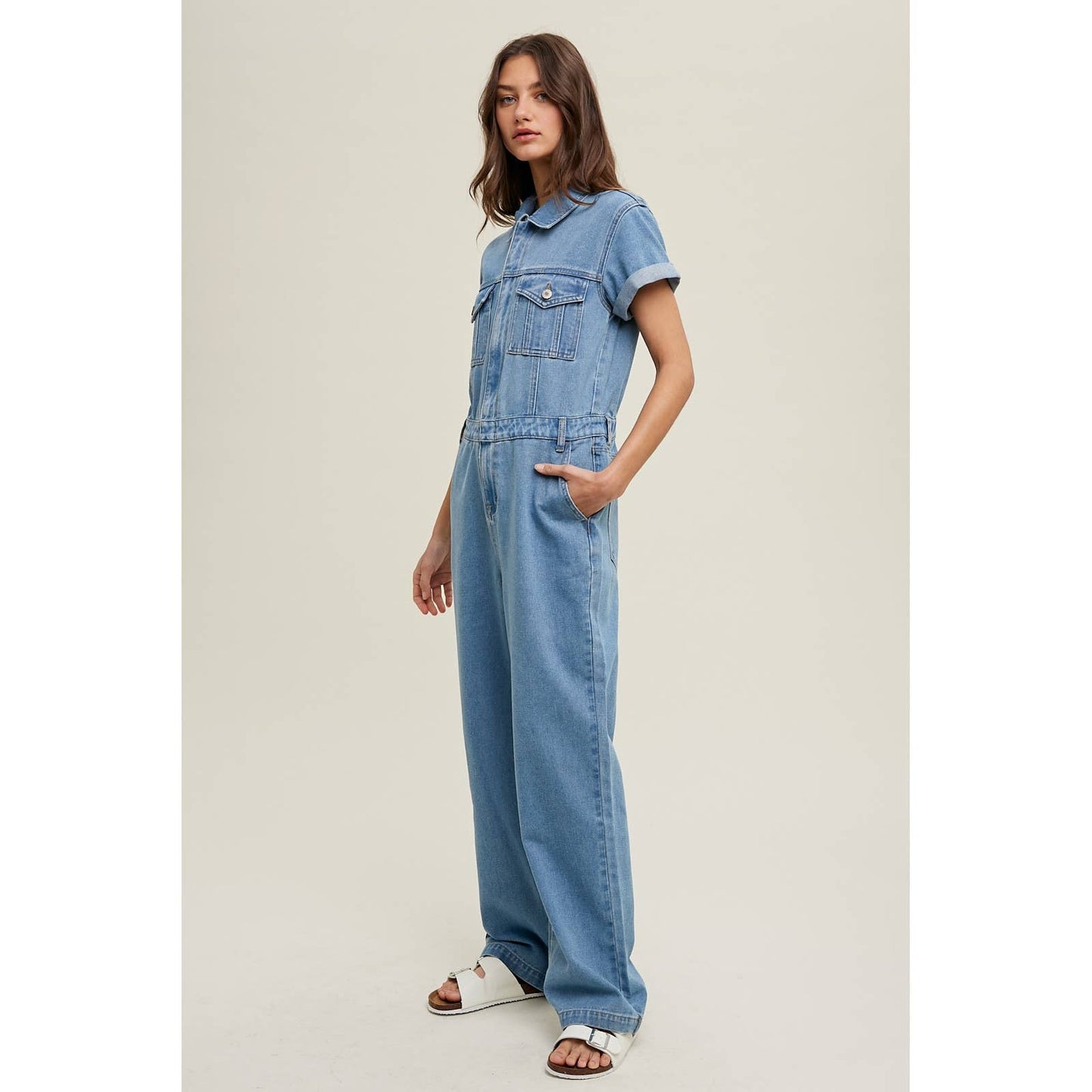 Dalia Denim Jumpsuit