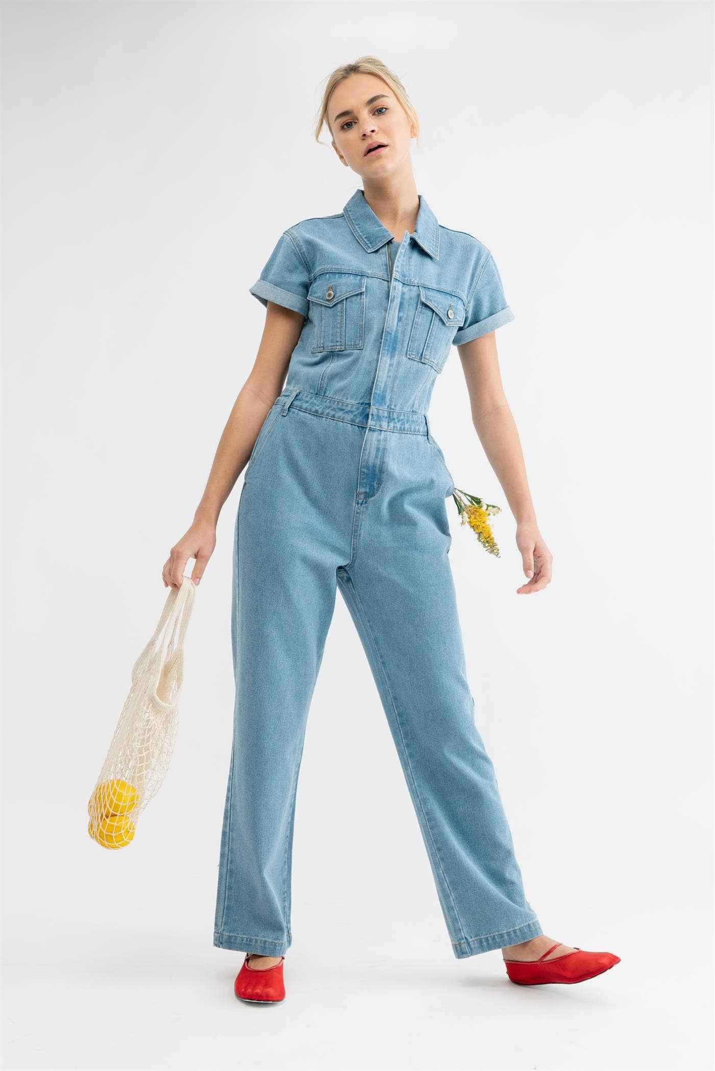 Dalia Denim Jumpsuit