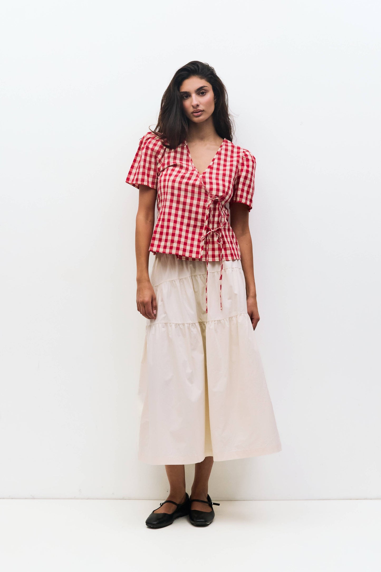 Bridget Tie Front Top
