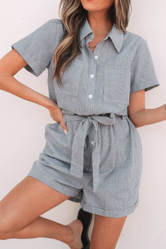 Striped Romper