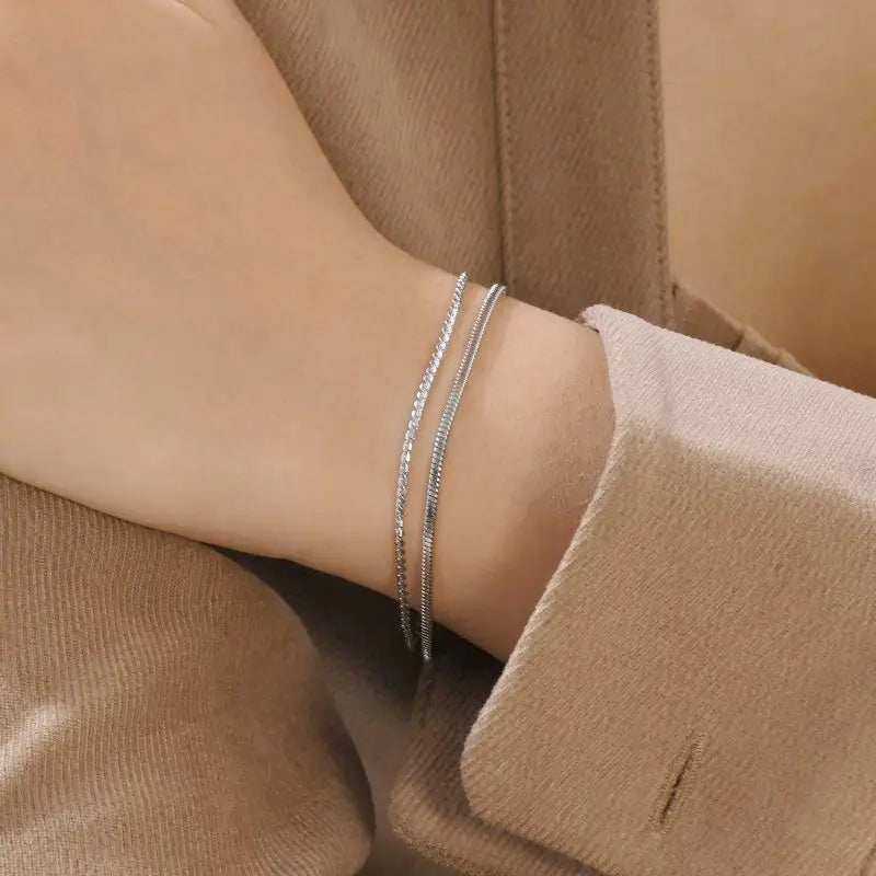 Double Layer Bracelet