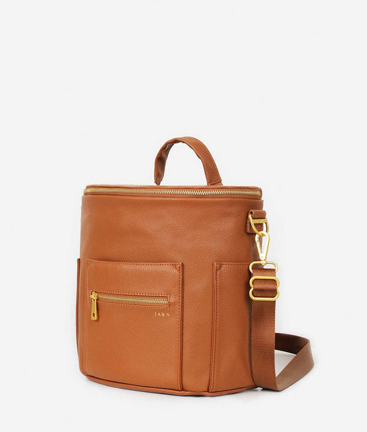 The Mini - Faux Leather Diaper Bag