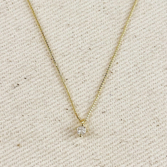 Solitaire Necklace