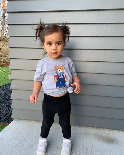 All American Bear Tee