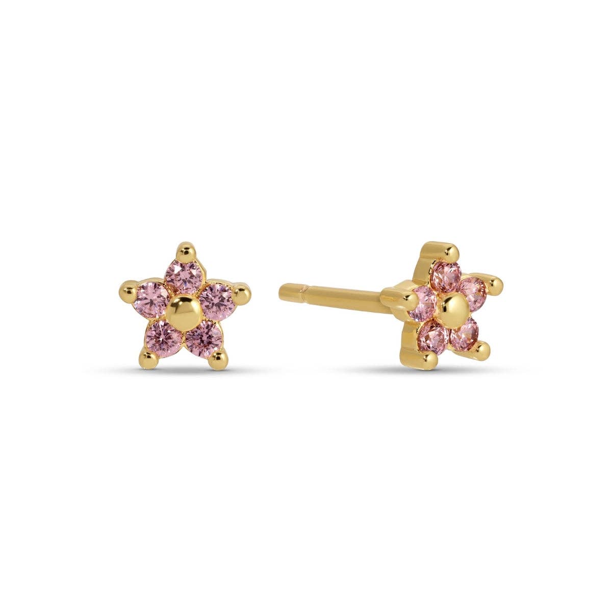 Delicate Flower Studs