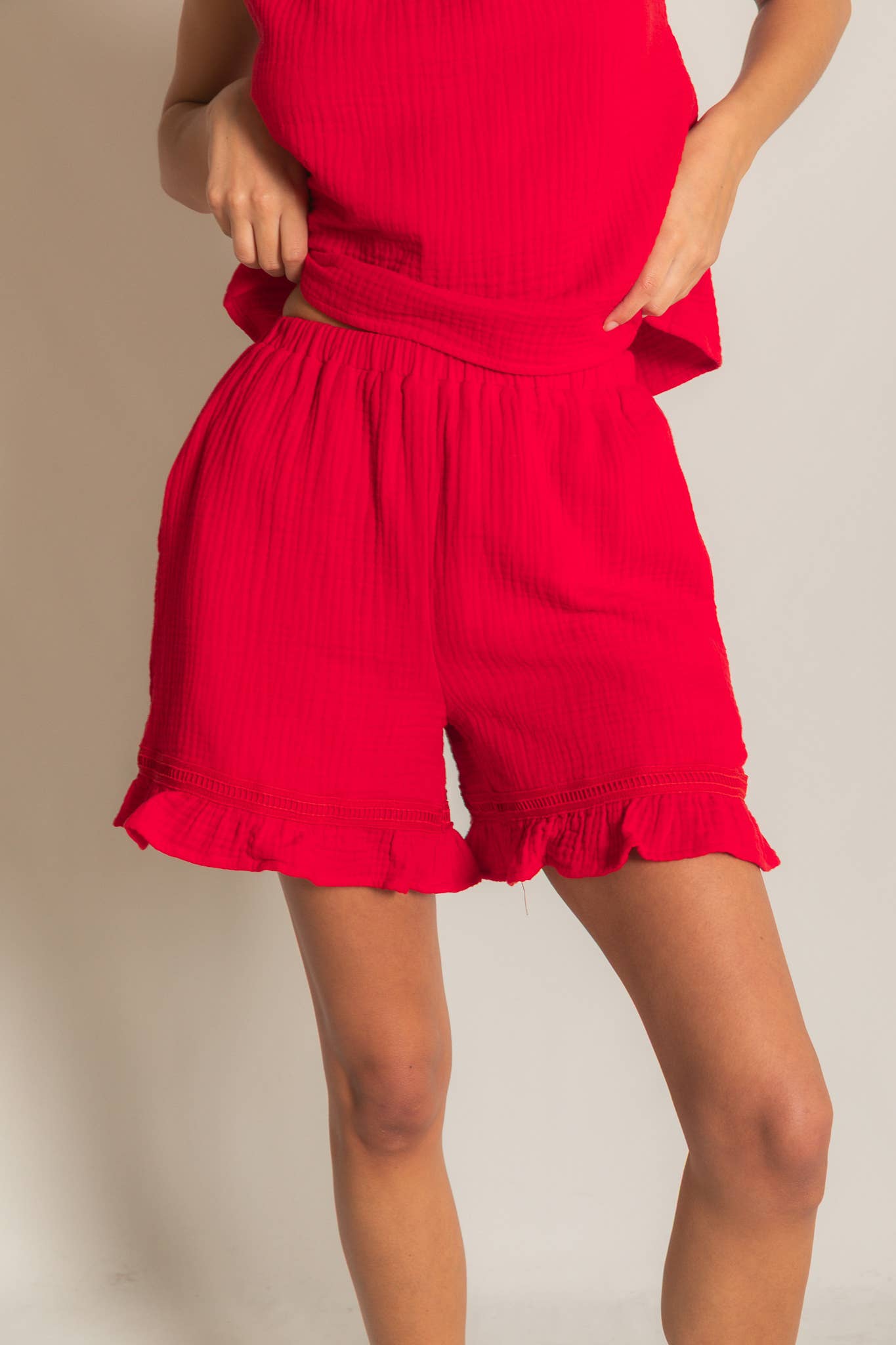 Olivia Cotton Shorts
