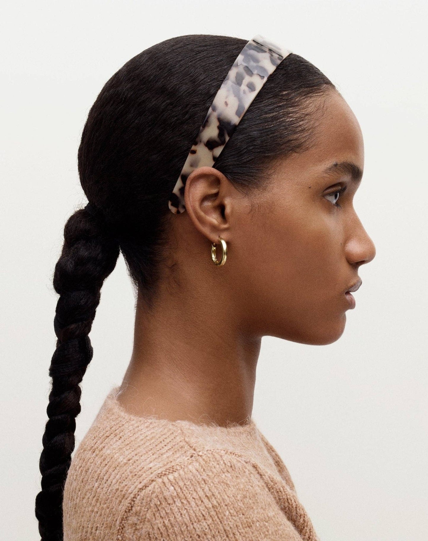 Petite Wavy Hoops | Silver