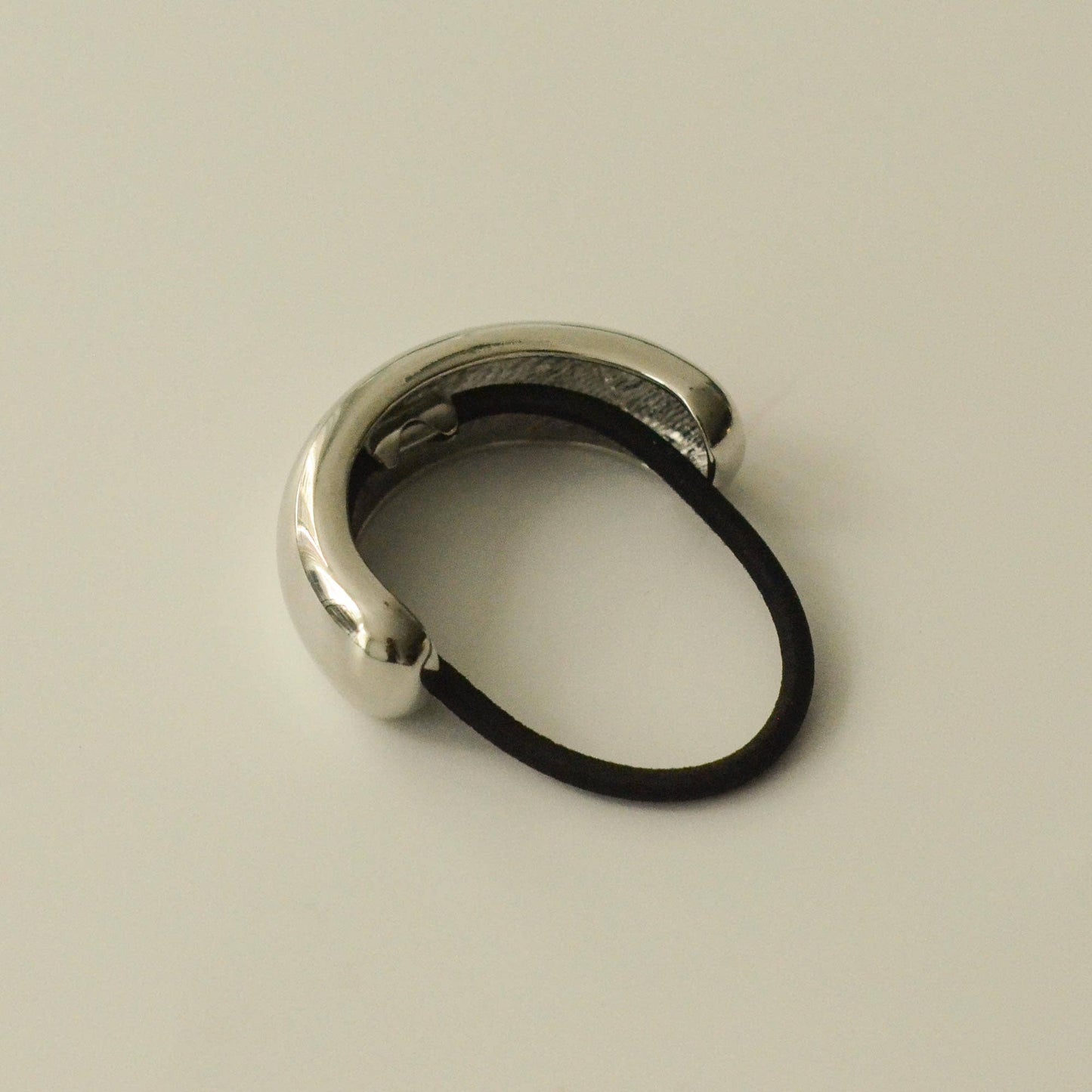 Wide Metal Hair Tie