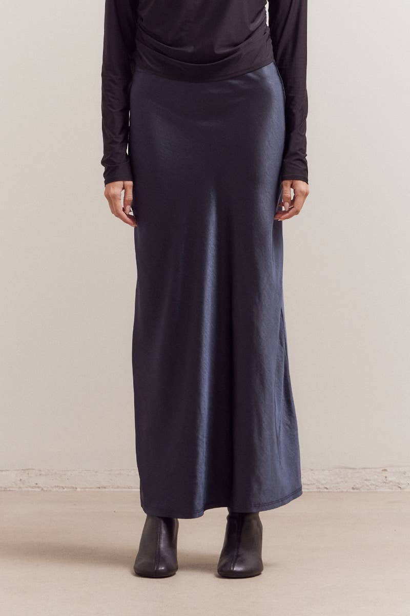 Samantha Satin Skirt