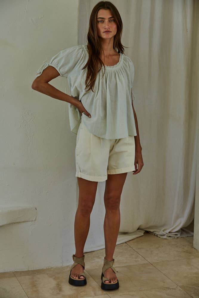 Cotton Woven Blouse