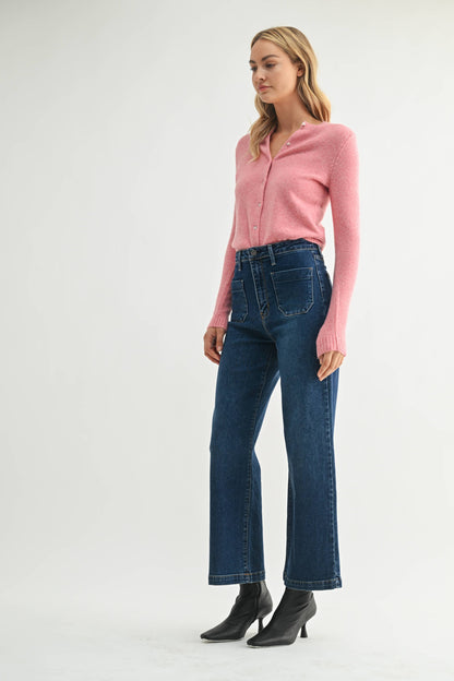 Wide Leg Sailor Jeans