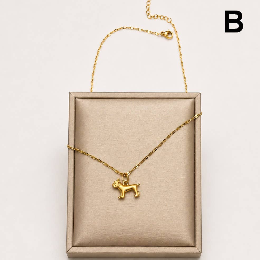 Dog Charm Necklace