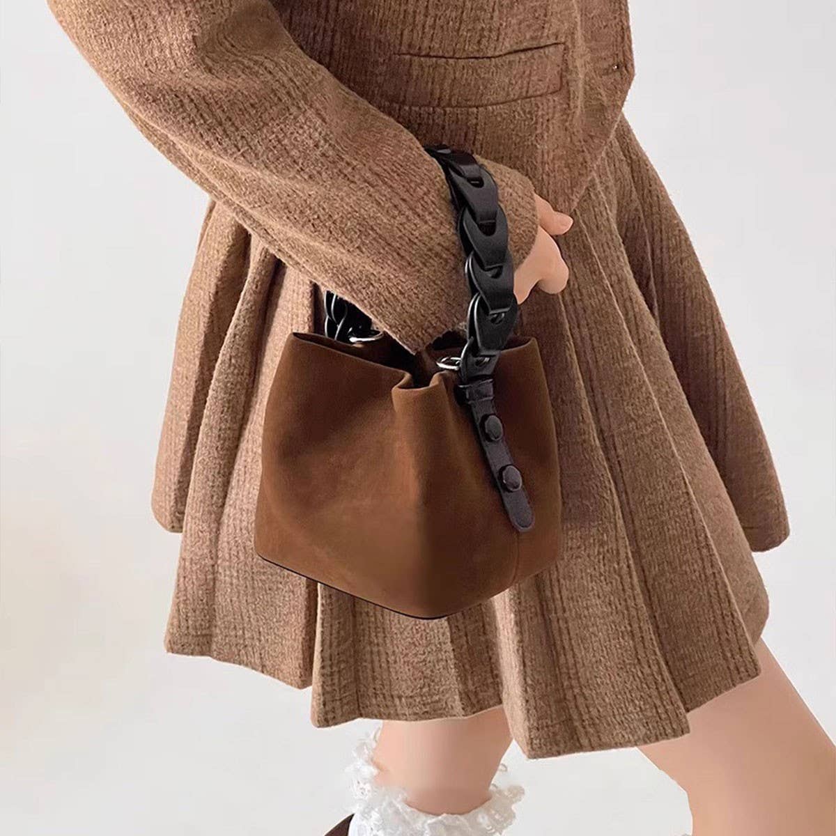 Woven Strap Handbag