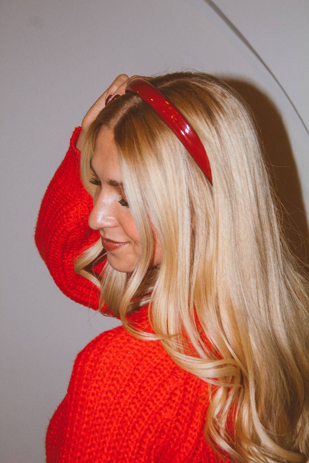 Glossy Leather Headband
