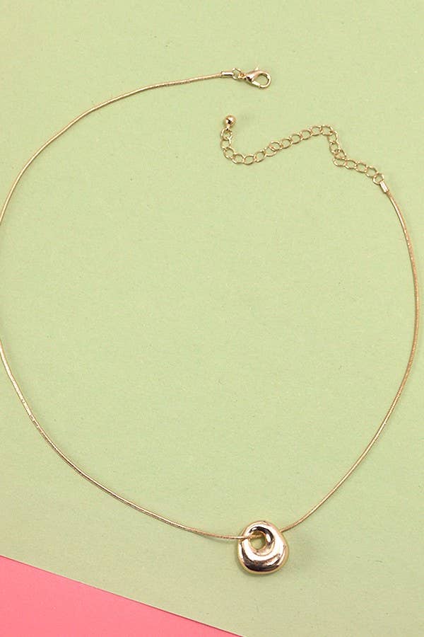 Bubble Pendant Necklace