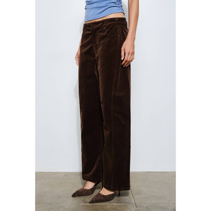 Barrel Leg Corduroy Pant