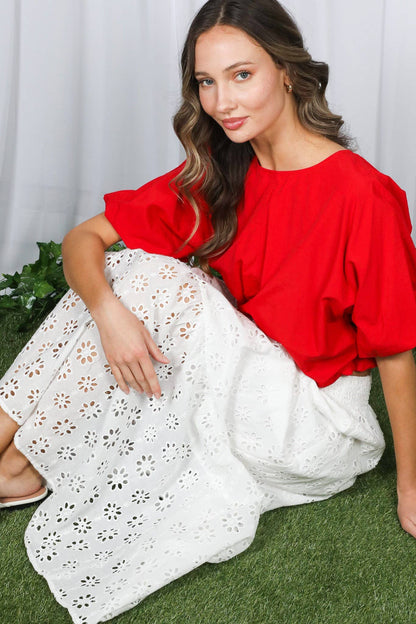 Jessica Bubble Blouse