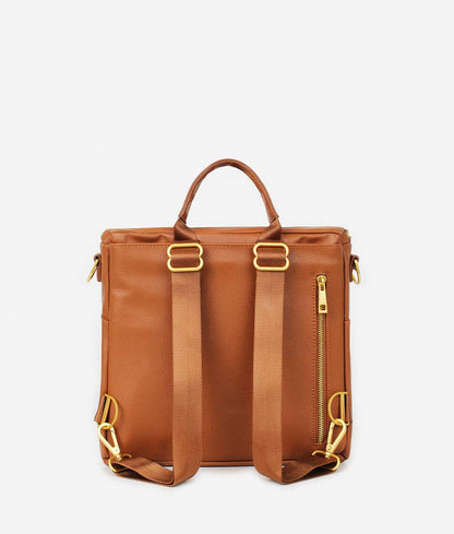 The Mini - Faux Leather Diaper Bag