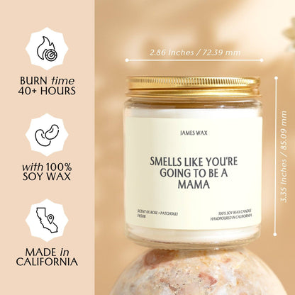 New Mom Gift: Smells Like You're Going To Be A Mama