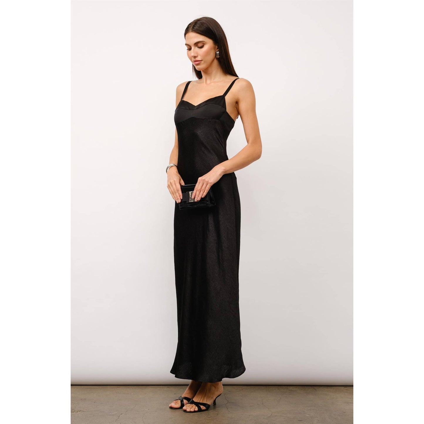 Haisley Textured Slip Dress