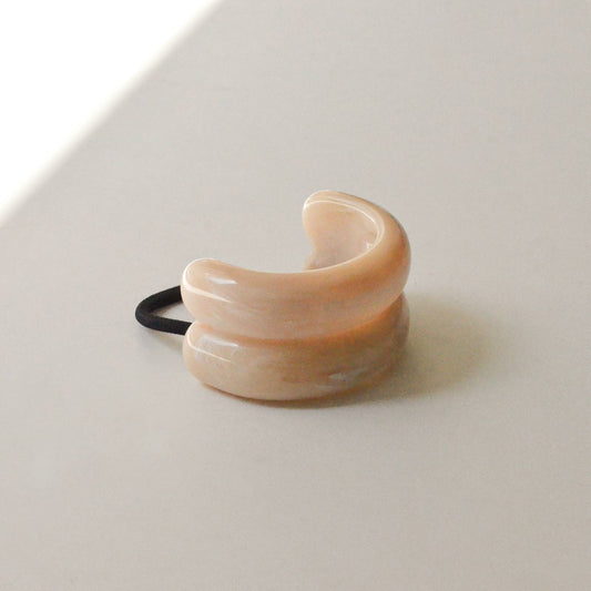 Resin Ponytail Hair Tie