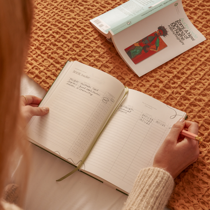 Nose In a Book Reading Journal