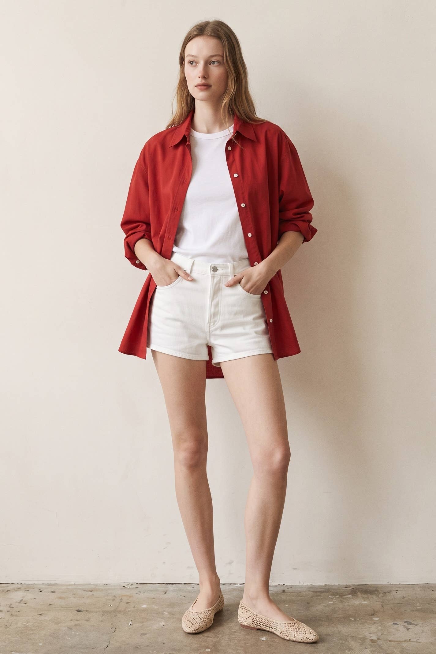 Alex Oversized Button Up