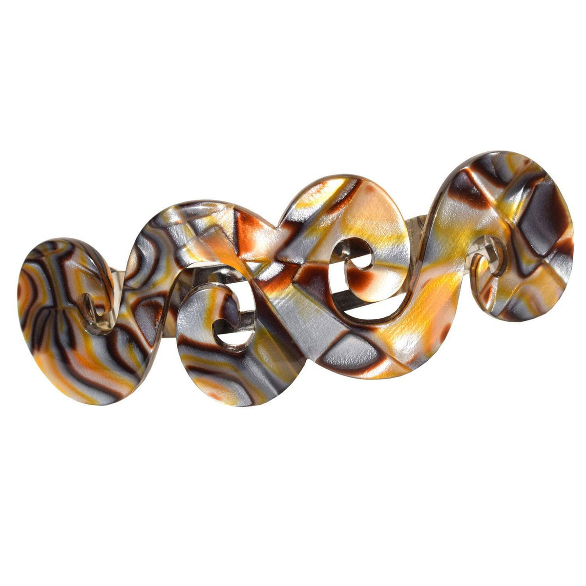 French Swirl Hair Barrette