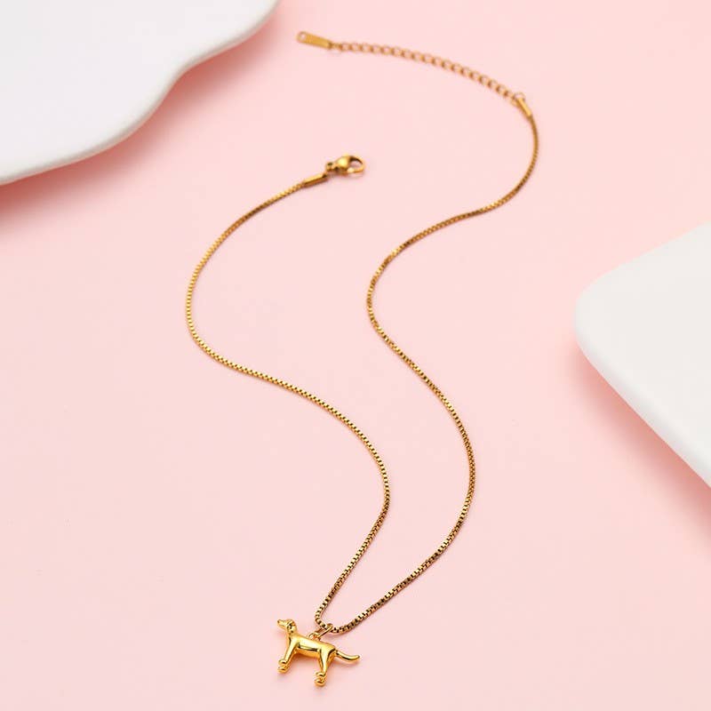Dog Charm Necklace