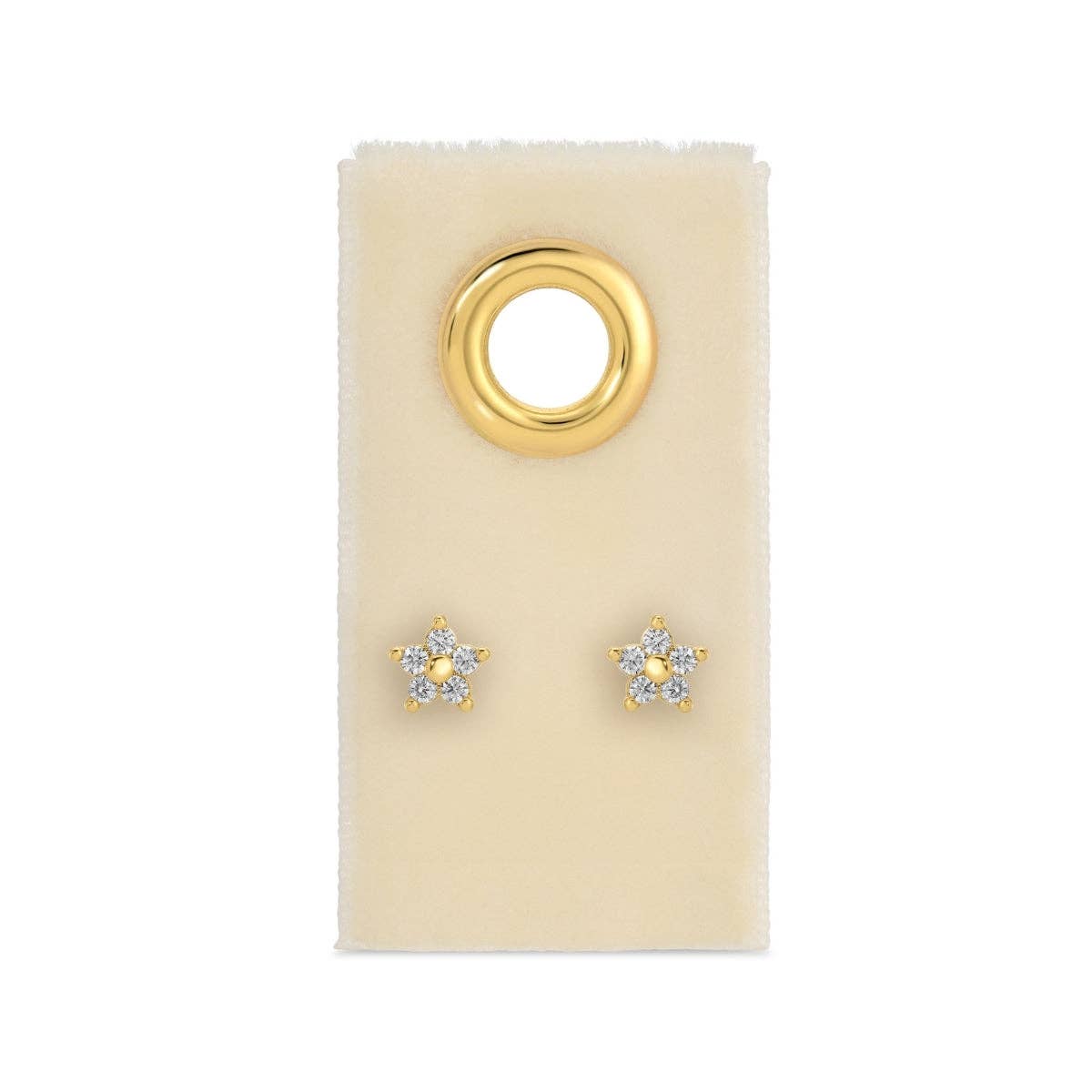 Delicate Flower Studs