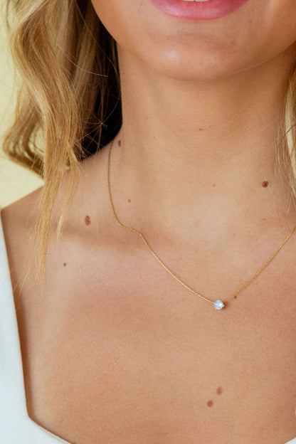 Crystal Pendant Necklace