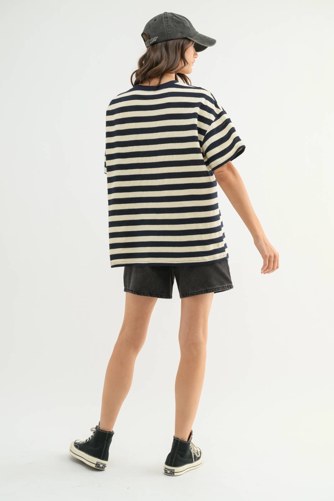 Ollie Oversized Stripe Top